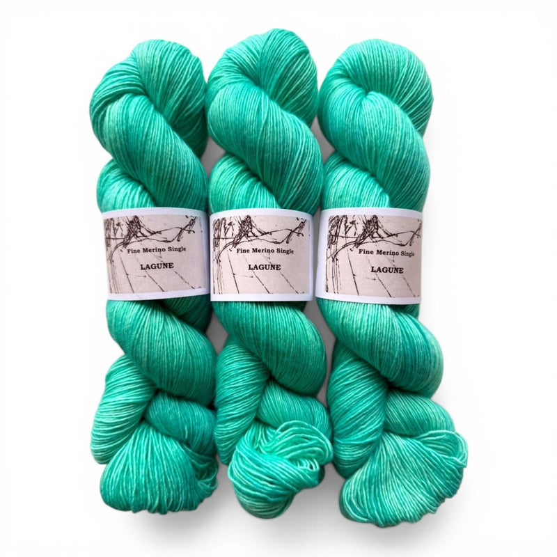 Atelier Franziska Uhl MERINO SINGLES - BONIFAKTUR - Lagune - Atelier Franziska Uhl MERINO SINGLES