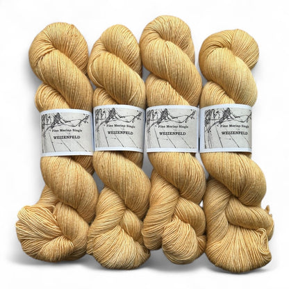 Atelier Franziska Uhl Merino Singles - BONIFAKTUR - Weizenfeld - Atelier Franziska Uhl Atelier Franziska Uhl Merino Singles Weizenfeld