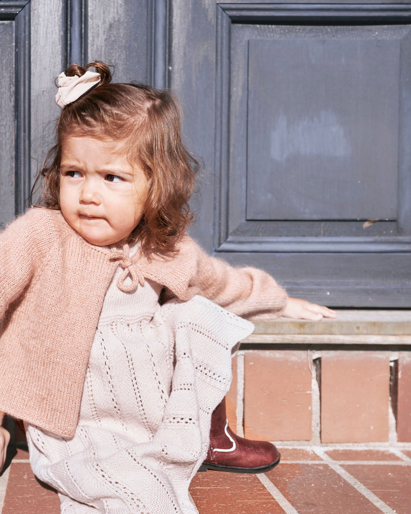 Audrey Cardigan (Kinder) – Strickanleitung & Garnpaket - BONIFAKTUR - Kleinste -Audrey Cardigan Kinder