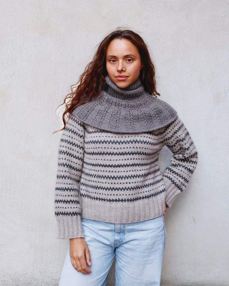 Fern Collar – Strickanleitung & Garnpaket - BONIFAKTUR - Kleinste -Fern Collar