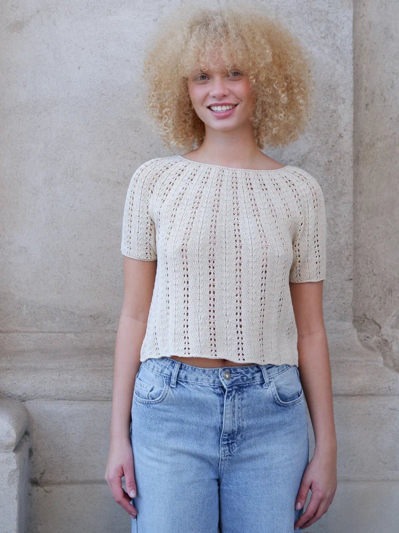 Fern Tee – Strickanleitung & Garnpaket - BONIFAKTUR - Kleinste - Fern Tee – Strickanleitung & Garnpaket