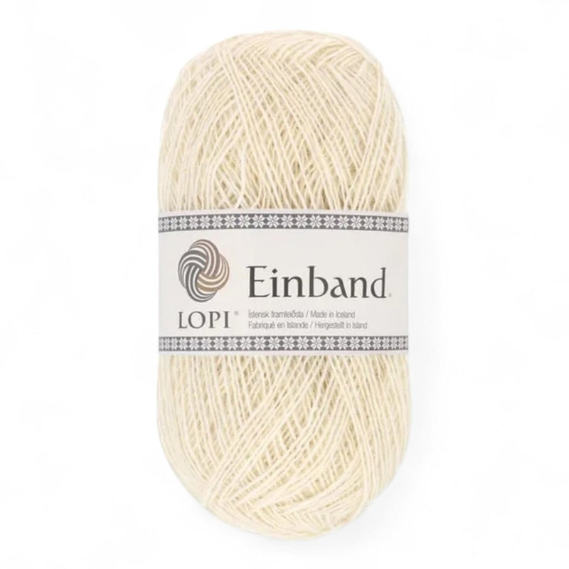 ISTEX LOPI EINBAND - BONIFAKTUR - 0851 White - Lopi ISTEX LOPI EINBAND 0851 White