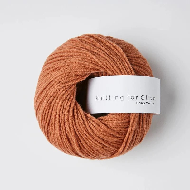 Knitting for Olive Heavy Merino - BONIFAKTUR - Copper -  Knitting for Olive Heavy Merino Copper