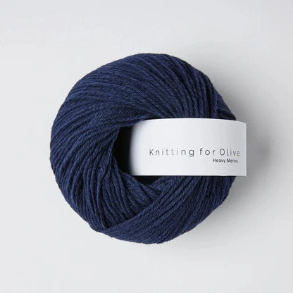 Knitting for Olive Heavy Merino - BONIFAKTUR - Navy Blue -  Knitting for Olive Heavy Merino Navy Blue