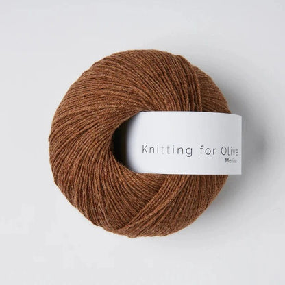 Knitting for Olive Merino - BONIFAKTUR - Dark Cognac - Knitting for Olive Knitting for Olive Merino Dark Cognac