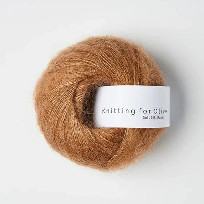 Knitting for Olive Soft Silk Mohair - BONIFAKTUR - Brown Nougat - Knitting for Olive Knitting for Olive Soft Silk Mohair Brown Nougat