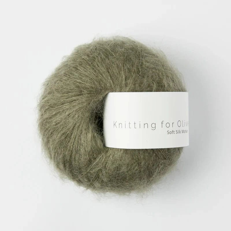 Knitting for Olive Soft Silk Mohair - BONIFAKTUR - Dusty Olive - Knitting for Olive Soft Silk Mohair