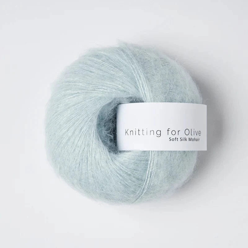 Knitting for Olive Soft Silk Mohair - BONIFAKTUR - Ice Blue - Knitting for Olive Soft Silk Mohair