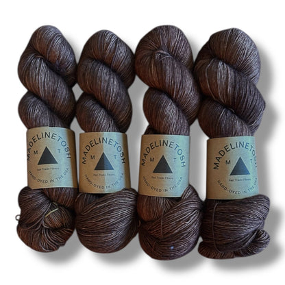 Madelinetosh Tosh Merino Light - BONIFAKTUR - Log Cabin Brown - Madelinetosh Tosh Merino Light