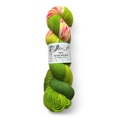 On The Socks 2025 - BONIFAKTUR - MÄRZ - ALLES WÄCHST - Atelier Franziska Uhl On The Socks 2025 MÄRZ - ALLES WÄCHST