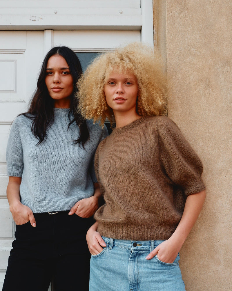 Puff Tee – Strickanleitung & Garnpaket - BONIFAKTUR - Kleinste -Puff Tee – Strickanleitung & Garnpaket - BONIFAKTUR