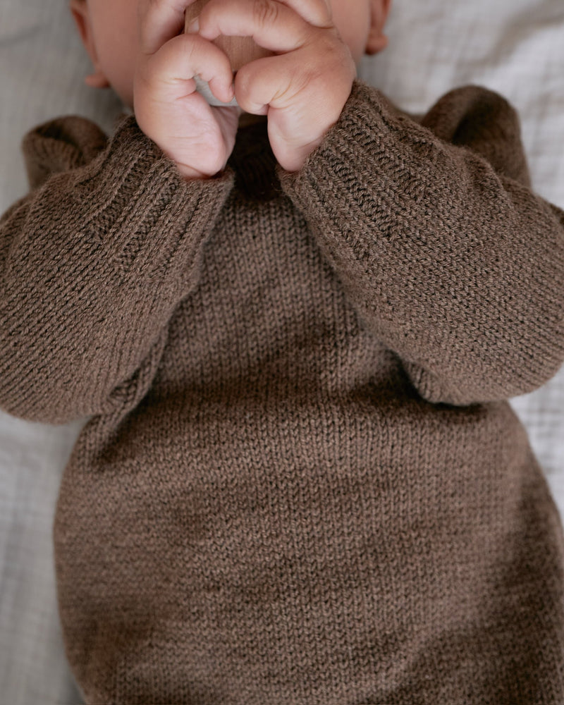 Robin Suit – Strickanleitung & Garnpaket - BONIFAKTUR - Kleinste -Robin Suit Baby