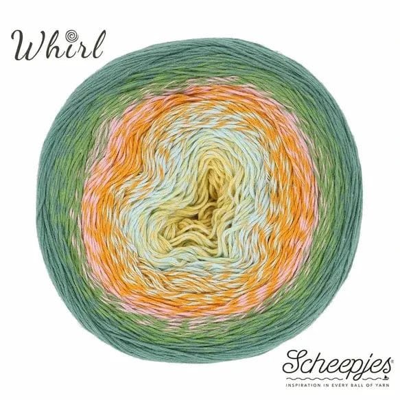 Scheepjes Cotton Whirl - BONIFAKTUR - 721 Spring Whisper - Scheepjes Scheepjes Cotton Whirl 721 Spring Whisper
