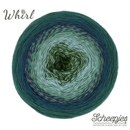 Scheepjes Cotton Whirl - BONIFAKTUR - 724 Underwater World - Scheepjes Scheepjes Cotton Whirl 724 Underwater World