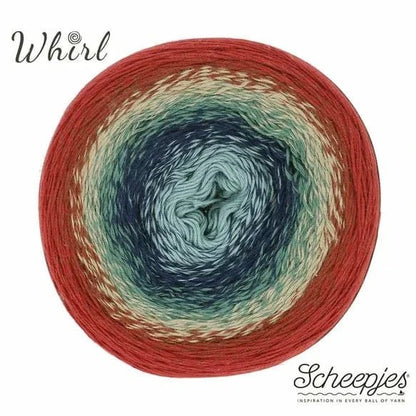 Scheepjes Cotton Whirl - BONIFAKTUR - 726 Rustic Retreat - Scheepjes Scheepjes Cotton Whirl 726 Rustic Retreat