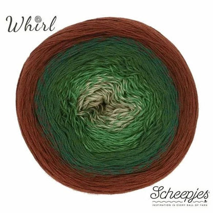 Scheepjes Cotton Whirl - BONIFAKTUR - 727 Woodland Walk - Scheepjes Scheepjes Cotton Whirl 727 Woodland Walk
