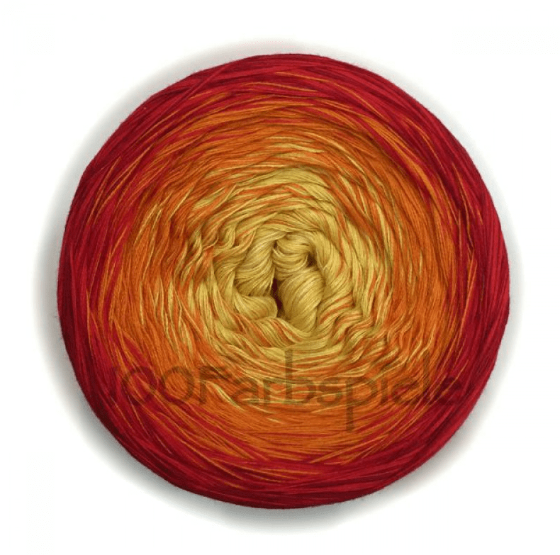 100Farbspiele 4 - Fach Unikate 1090m - BONIFAKTUR - Ringelblume - 100Farbspiele 4 - Fach Unikate 1090m - BONIFAKTUR