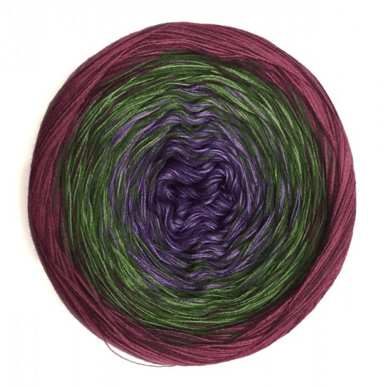 100Farbspiele 4 - Fach Unikate LACE 900m - BONIFAKTUR - Bauerngarten - 100Farbspiele 100Farbspiele 4 - Fach Unikate LACE 900m Bauerngarten