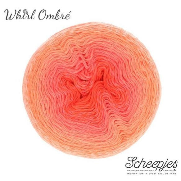 Scheepjes Whirl - BONIFAKTUR - 557 Coral Catastrophe - Scheepjes Whirl - BONIFAKTUR