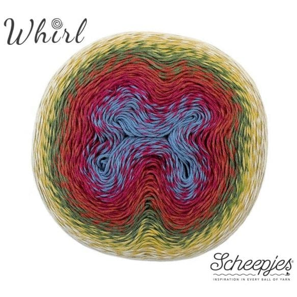 Scheepjes Whirl - BONIFAKTUR - 782 Rhubarb Bumble - Scheepjes Whirl - BONIFAKTUR